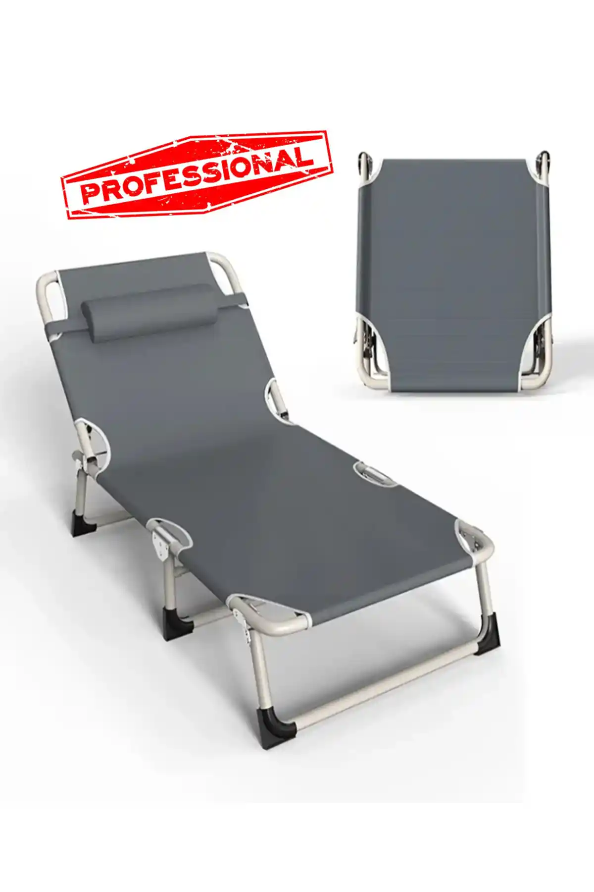 Havana Gri Renk Şezlong: Modern Tasarım ve Hafiflik ile Dış Mekanlarda Konforlu Kullanım