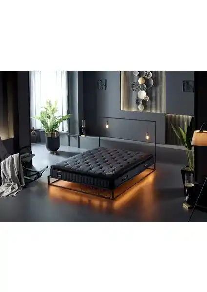 Homevs Silver Comfort Black Çift Kişilik Yatak İncelemesi ve Özellikleri