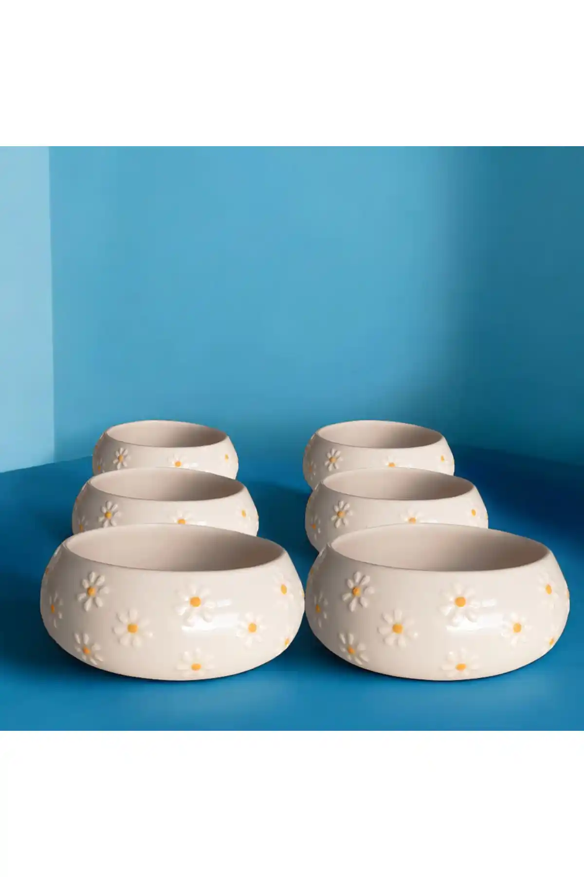 İlbay Çini Takı Seramik Kase Takımı Doğa Temalı El Yapımı Şık ve Dayanıklı