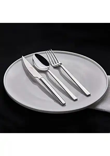 Jumbo 1800 18 Parça 6 Kişilik Çatal Kaşık Bıçak Seti ile Şık ve Dayanıklı Sofralar