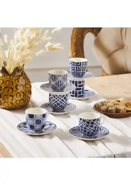 Karaca Doris 6 Kişilik Kahve Fincan Takımı: Estetik ve Fonksiyonellik Bir Arada