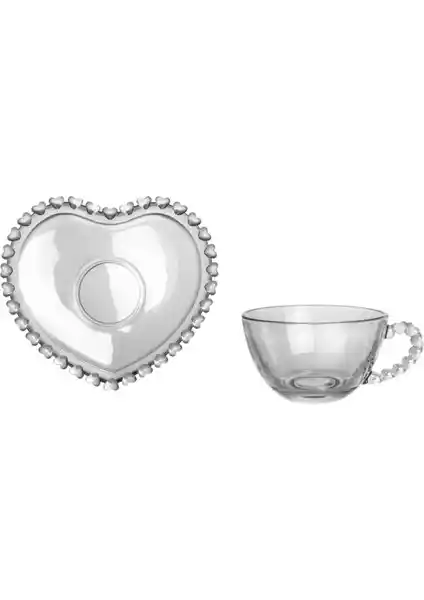 Karaca Glory Antrasit Tek Kişilik Çay Fincan Takımı Estetik ve Kullanışlı Tasarım