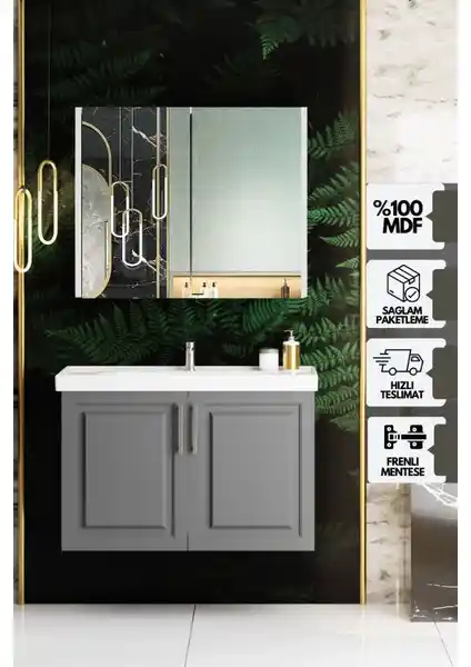 Karen Banyo Arin Banyo Dolabı Takımı Modern Tasarım ve Fonksiyonellik