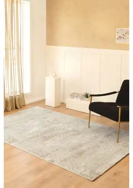 Kaşmir Halı 7/24 Sahara Marta Bej: Modern ve Dayanıklı İç Mekan Halısı