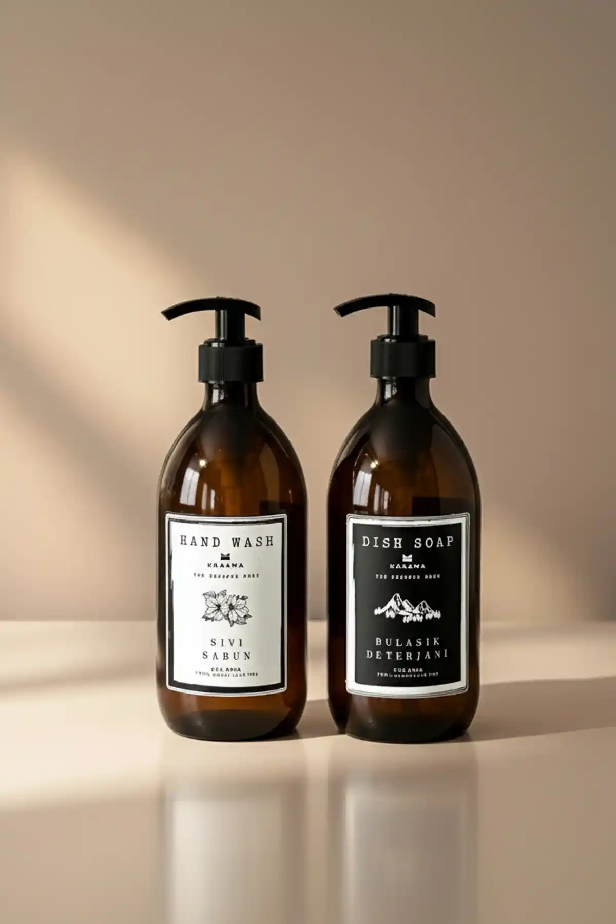 KHAKMA 2'li Bulaşık Deterjanı ve Sıvı Sabun Seti ile Mutfakta Temizlik ve Estetik