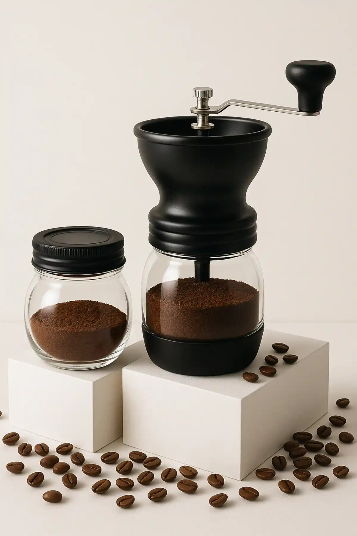 Kingstone Hazzar Seramik Kahve Değirmeni: Çok Fonksiyonlu ve Estetik Kahve Öğütücü