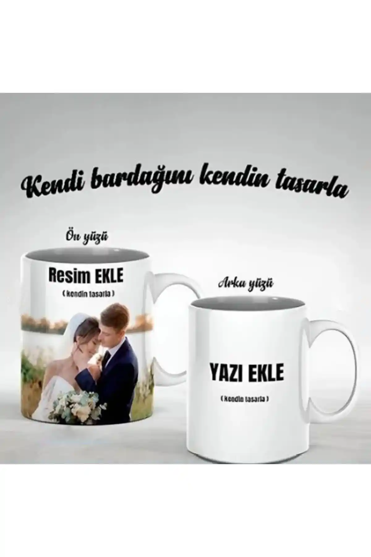 Kişiselleştirilebilir Resimli Hediye Kupa Bardak - Şık ve Dayanıklı Seramik Tasarım