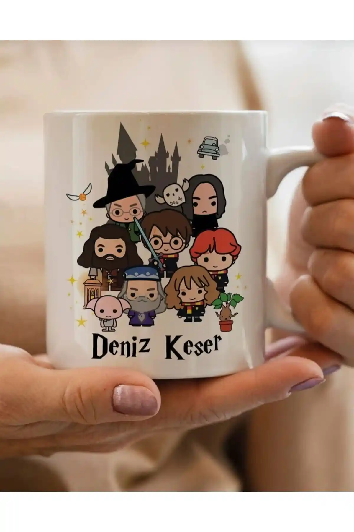 Kişiye Özel Harry Potter Temalı Doğum Günü Kupası Yüksek Kaliteli Porselen Hediye