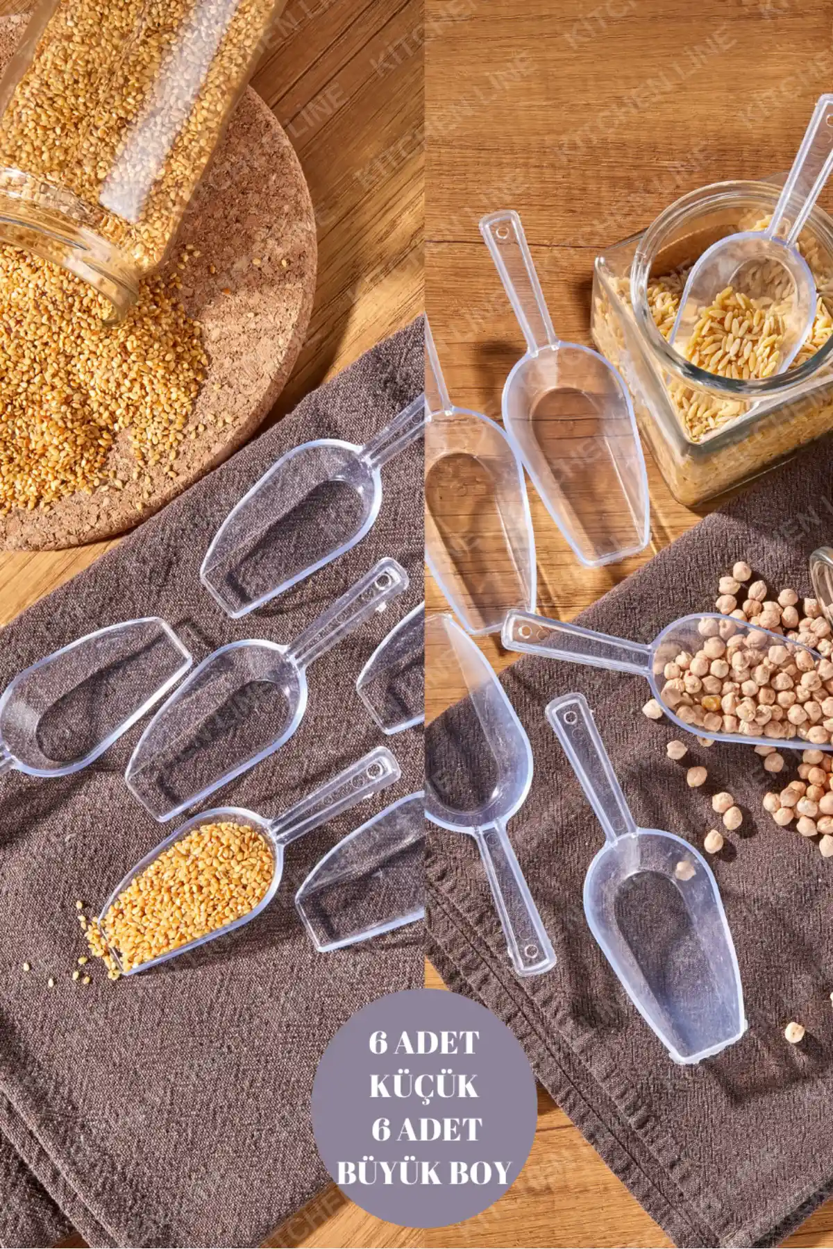 Kitchen Line 12 Adet Baharat Kaşığı Seti: Pratik ve Estetik Mutfak Gereçleri