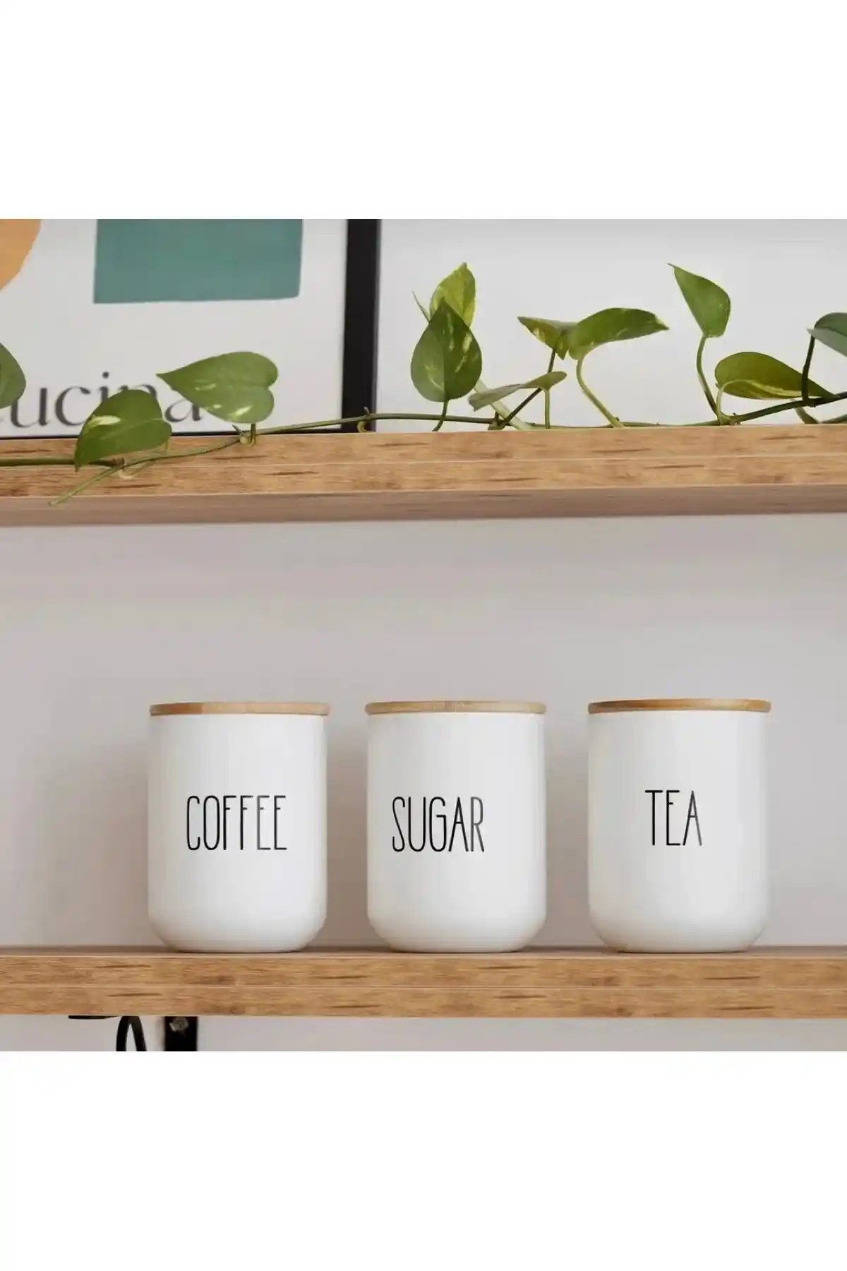 Kitchen Pembelia 3’lü Kavanoz Seti: Estetik ve Fonksiyonellik Sunan Saklama Çözümleri