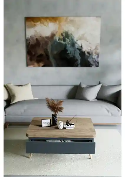 Kolexonline Berlin Sihirli Sehpa Modern ve Çok Yönlü Kullanım İmkanı Sunan Tasarım