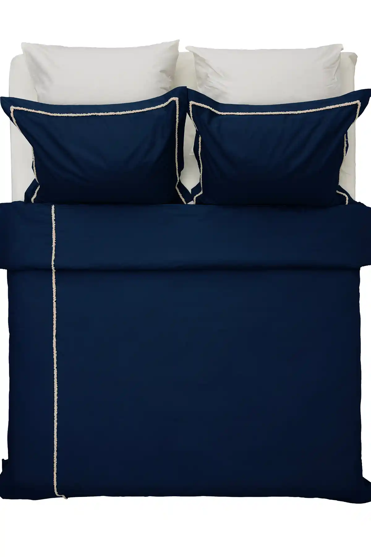 Koza Home Boho Mavi Nevresim Takımı: Şık ve Konforlu Yatak Odası Dekorasyonu