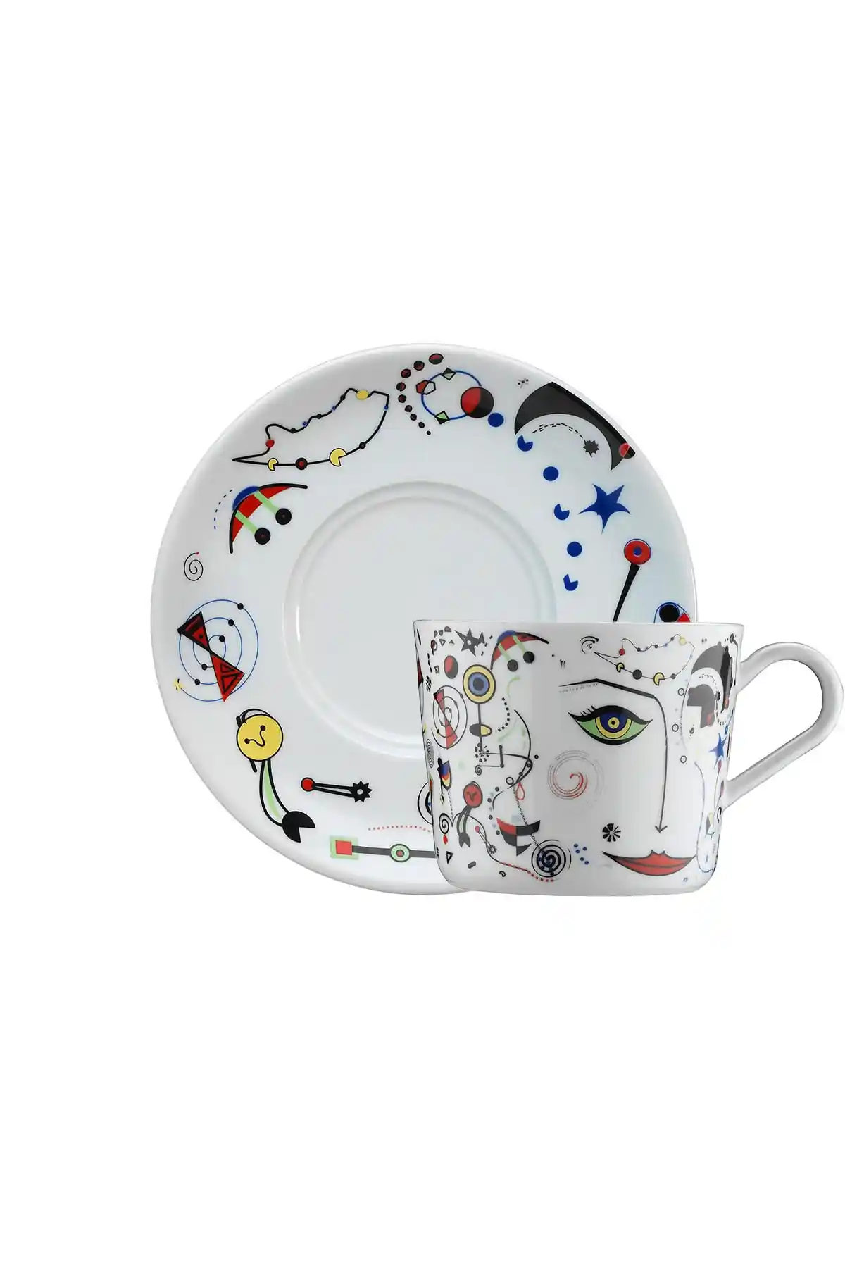 Kütahya Porselen Itır Çay Takımı 2 Parça Tek Kişilik Estetik ve Dayanıklı Tasarım