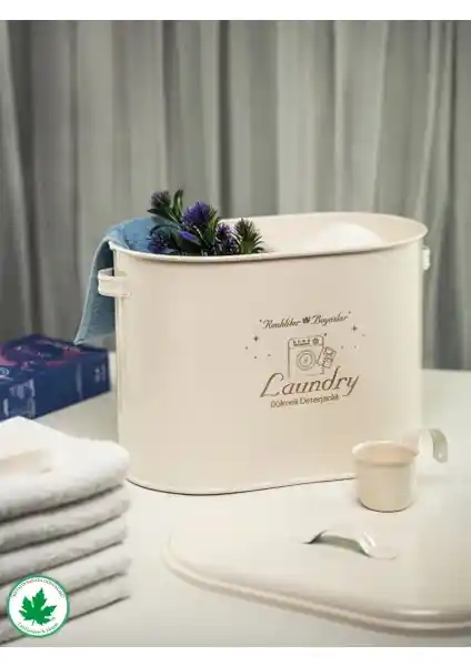 Lin Metal Bölmeli Metal Kapaklı Deterjanlık: Estetik ve Dayanıklı Tasarım Özellikleri