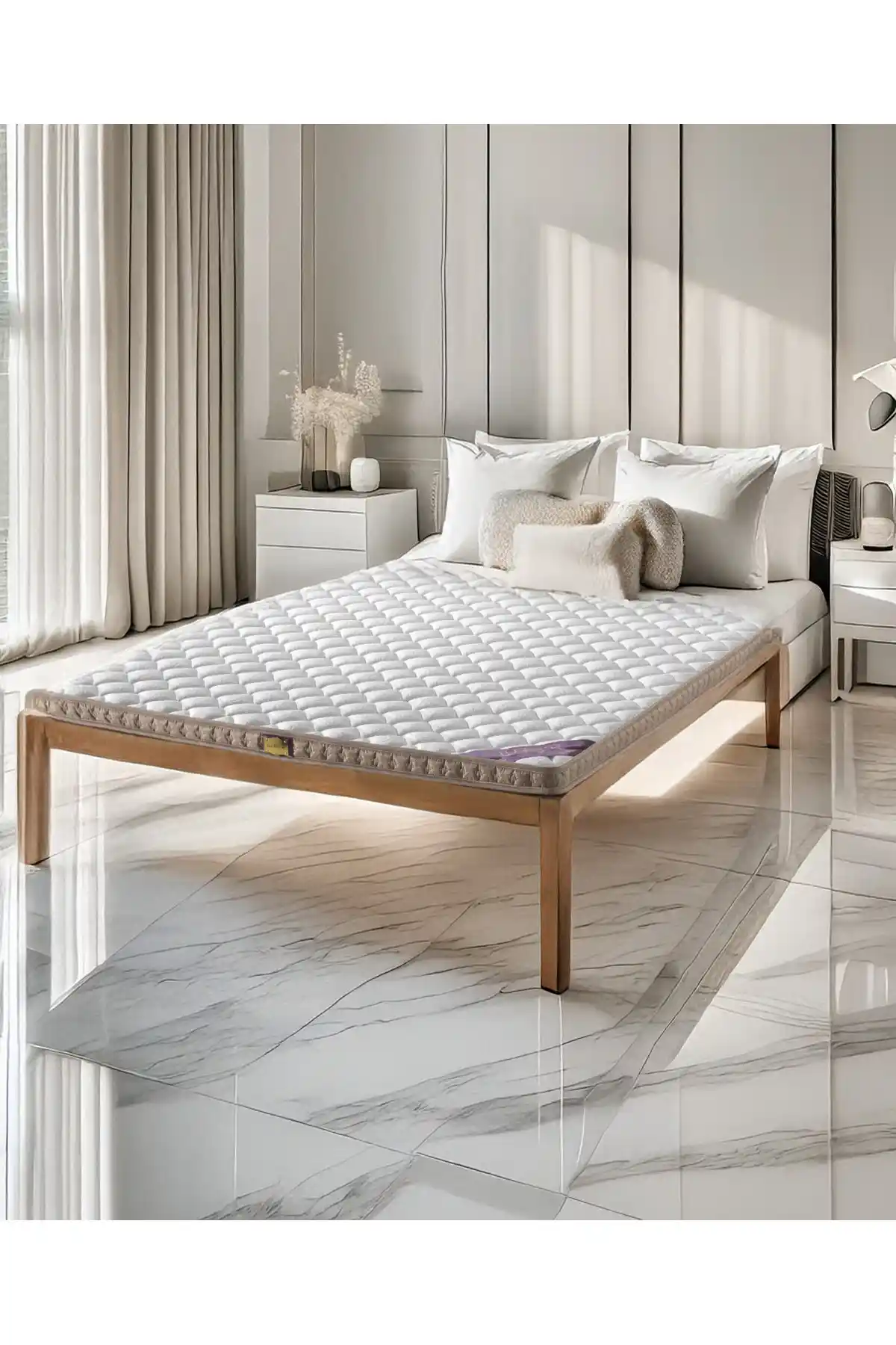 LUPER Lizbon Ortopedik Organic Ped Yatak Şiltesi: Sağlıklı ve Konforlu Uyku Deneyimi