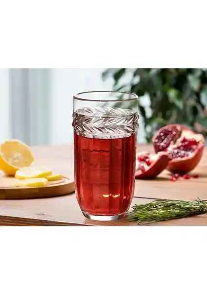 Madame Coco Medeline 4'lü Meşrubat Bardak Seti Şıklık ve Dayanıklılığın Bir Arada Sunumu