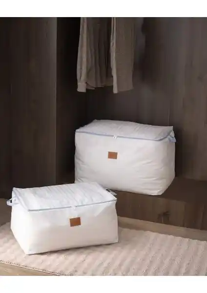 Madame Coco Nuage 2'li Baskılı Hurçlar ile Ev Dekorasyonunda Şıklık ve Düzen Sağlayın