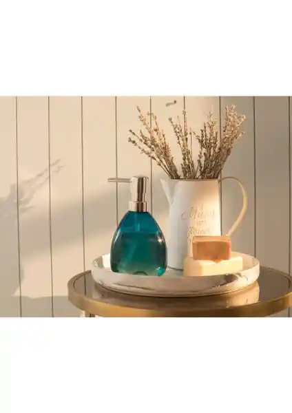 Madame Coco Raina Mavi Sıvı Sabunluk Modern ve Şık Banyo Aksesuarı