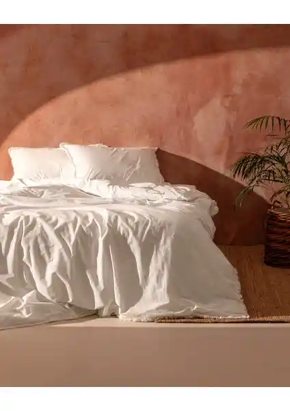 Madame Coco Sona Çift Kişilik Püsküllü Nevresim Takımı Şıklık ve Konfor Sunar