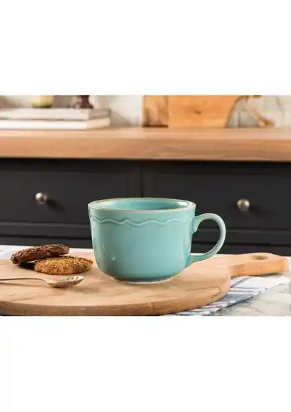 Madame Coco Tulipe Reacy Kupa: Estetik ve Fonksiyonellik Sunan Geniş Hacimli Seramik Kupa