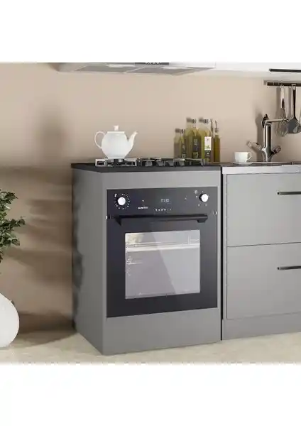 Massan Ankastre Modül Ürgüp Antrasit: Modern ve Şık Mutfaklar İçin Uyumlu Çözüm