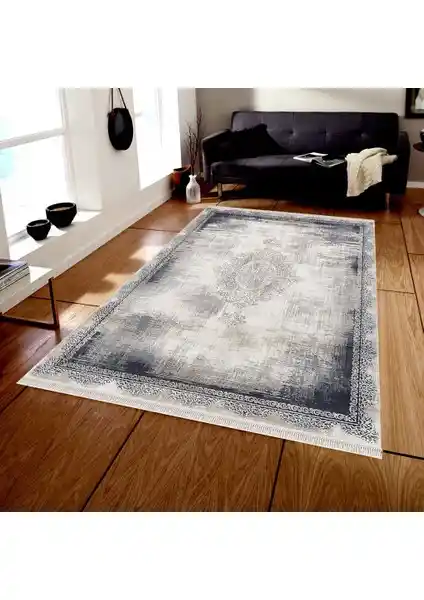 Merinos Rodin 19770 Saçaklı Halı 80x150 cm modern ve dayanıklı tasarım