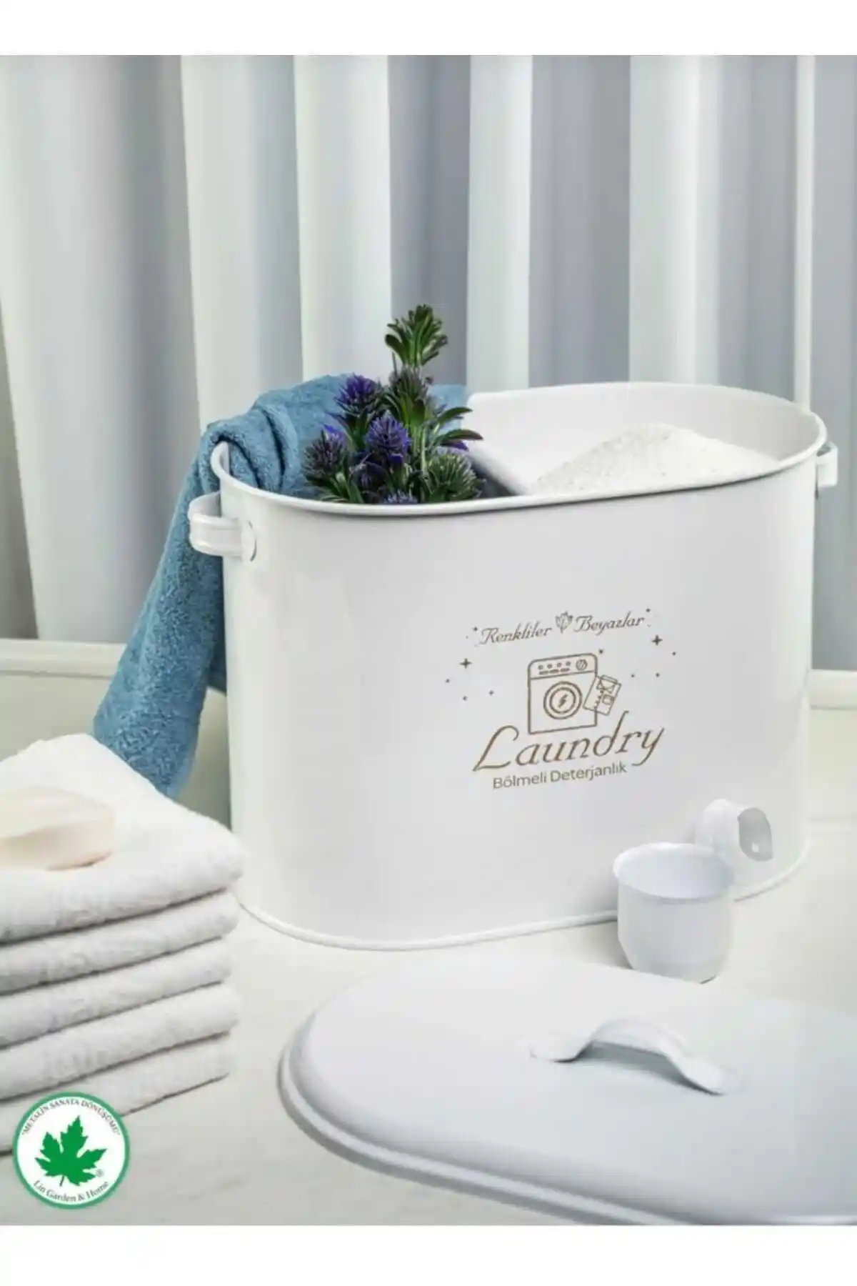 Metalshop Bölmeli Kapaklı Deterjanlık: Modern ve Dayanıklı Banyo Gereçleri İçin Uygun Çözüm