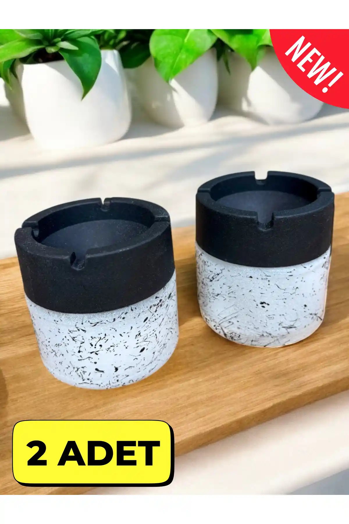 Mirvano Beyaz Cam Kokusuz Küllük Seti - Şık ve Dayanıklı Tasarım Özellikleri