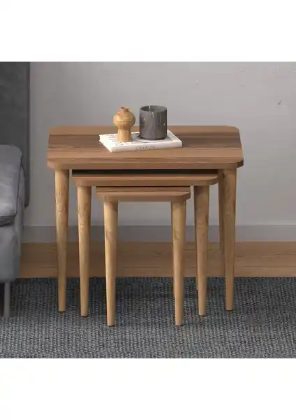 Monte Sehpa Letto Zigon Sehpa Modern ve Fonksiyonel Tasarımıyla İç Mekanlara Şıklık Katar