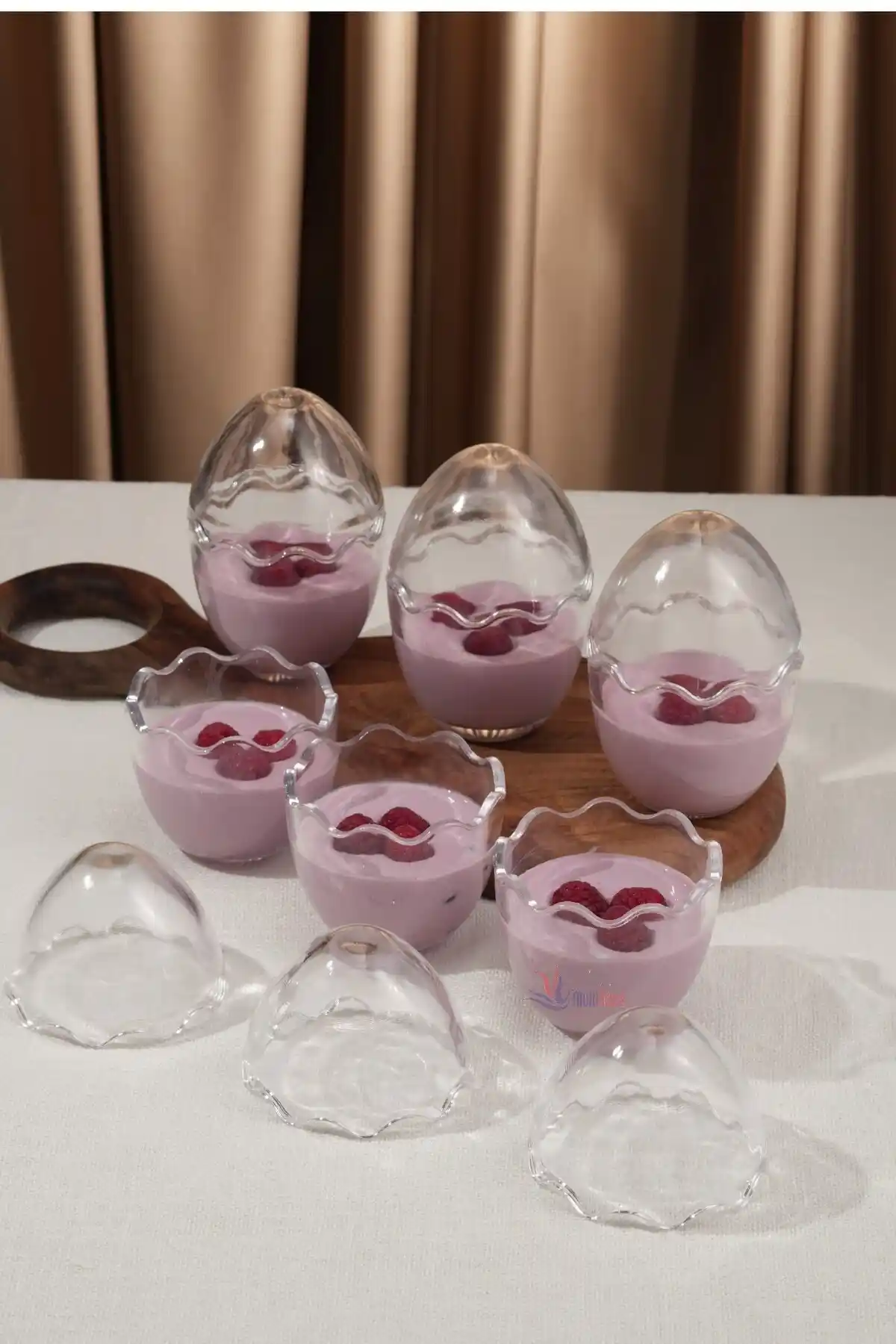 Multiamo 6'lı Cam Tatlı ve Magnolia Kasesi Şık ve Fonksiyonel Sunum Çözümü