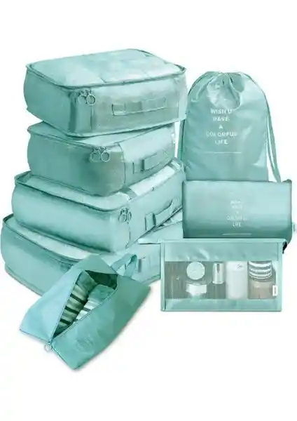 Mundo Venta 8 Parça Valiz Düzenleyici Seti ile Seyahatlerde Düzen ve Konfor