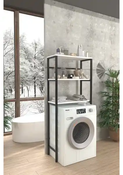 Noowa Bej Çamaşır Makinası Üstü Düzenleyici Banyo Dolabı İnceleme ve Kullanıcı Yorumları