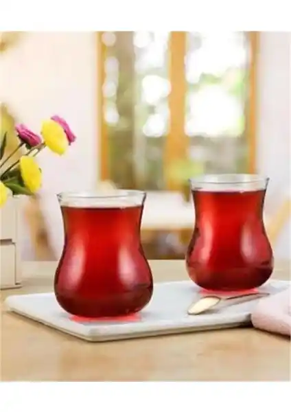 Paşabahçe 42801 Semaver 6'lı Çay Bardağı: Şık ve Dayanıklı Cam Çay Takımı