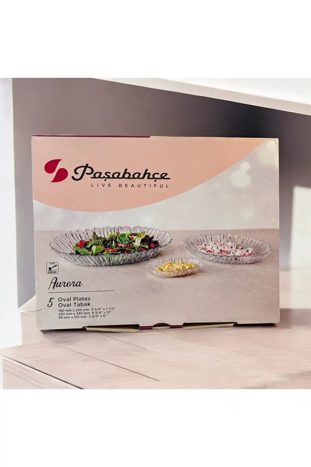 Paşabahçe Aurora Kayık Tabak Seti ile Şık ve Modern Sunumlar İçin Ideal Çözüm