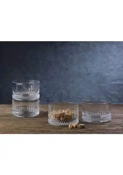 Paşabahçe Elysia Çerezlik Kase Seti: Şık ve Dayanıklı Cam Servis Ürünü