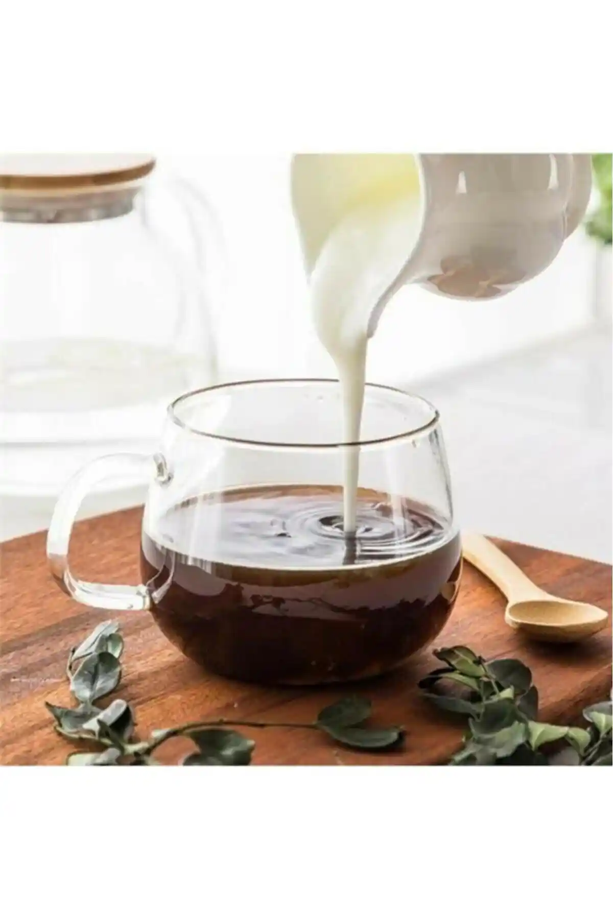 Perotti Borasilikat Kupa 400 ml: Modern ve Şık Cam İçin Uygun Tasarım