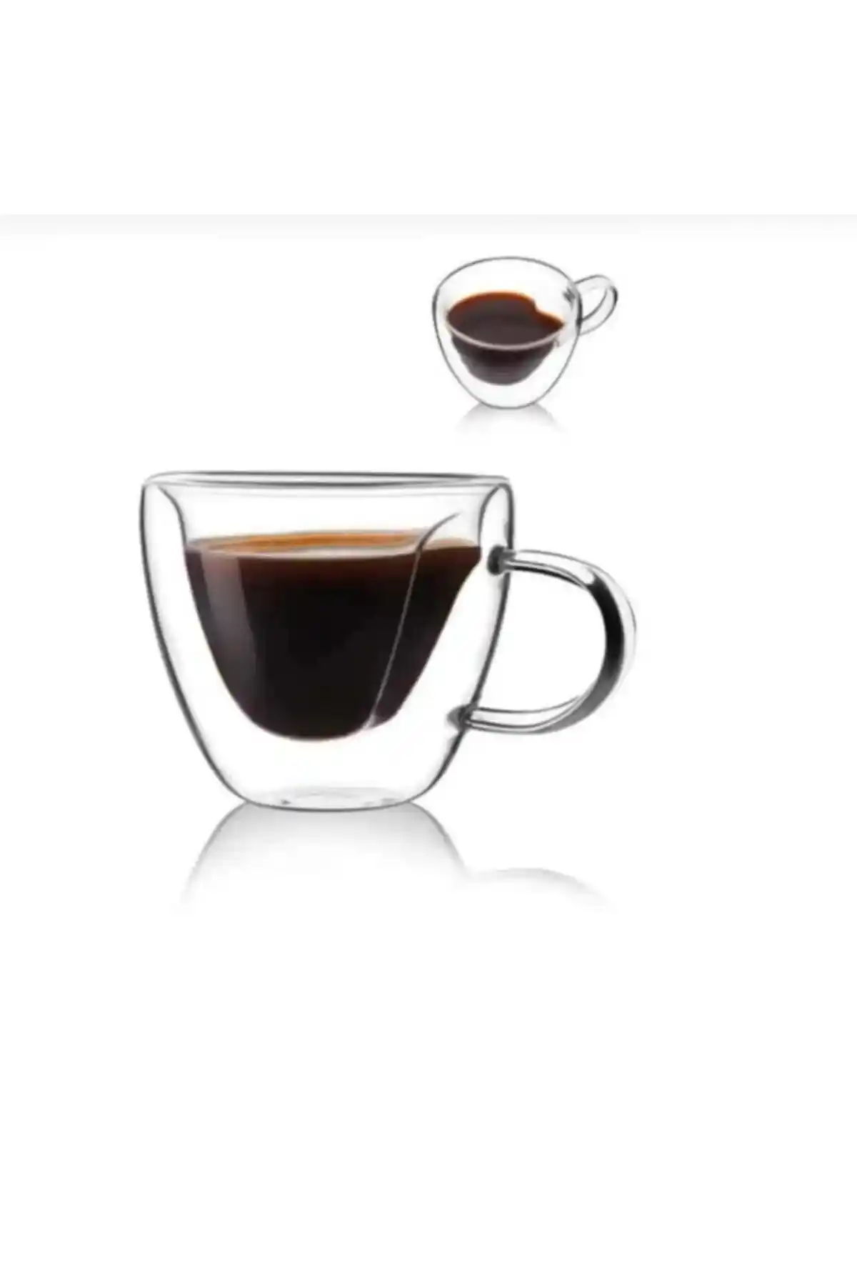 Perotti Tekli Çift Cidarlı Kalp Kupa 250 ml: Estetik ve Dayanıklı İçecek Kabı