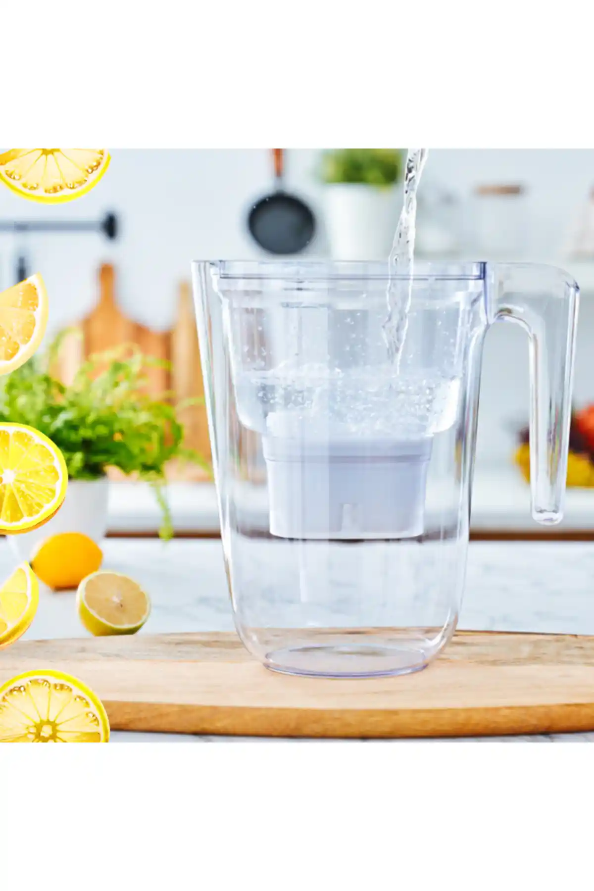 Philips Su Arıtmalı Filtreli Sürahi 3,5 L Beyaz Sağlıklı ve Lezzetli Su İçin Mükemmel Çözüm