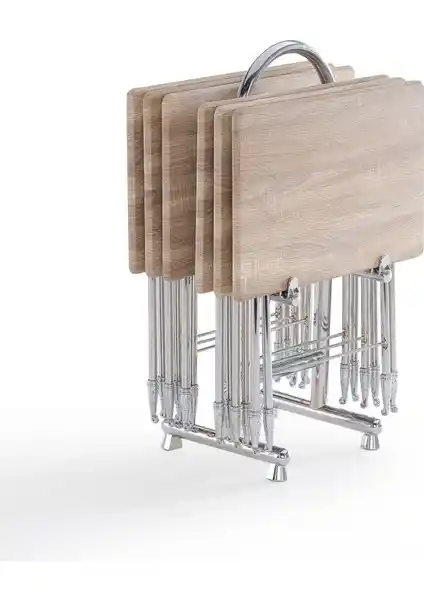 Pikma Hanedan 6'lı Çanta Sehpa: Modern ve Fonksiyonel Dekorasyon Unsuru