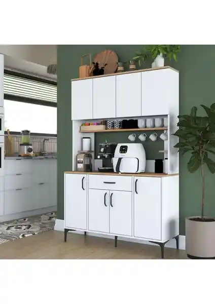 Rani JE177 Çok Amaçlı Dolap Modern Tasarım ve Geniş Depolama Alanı Sunar