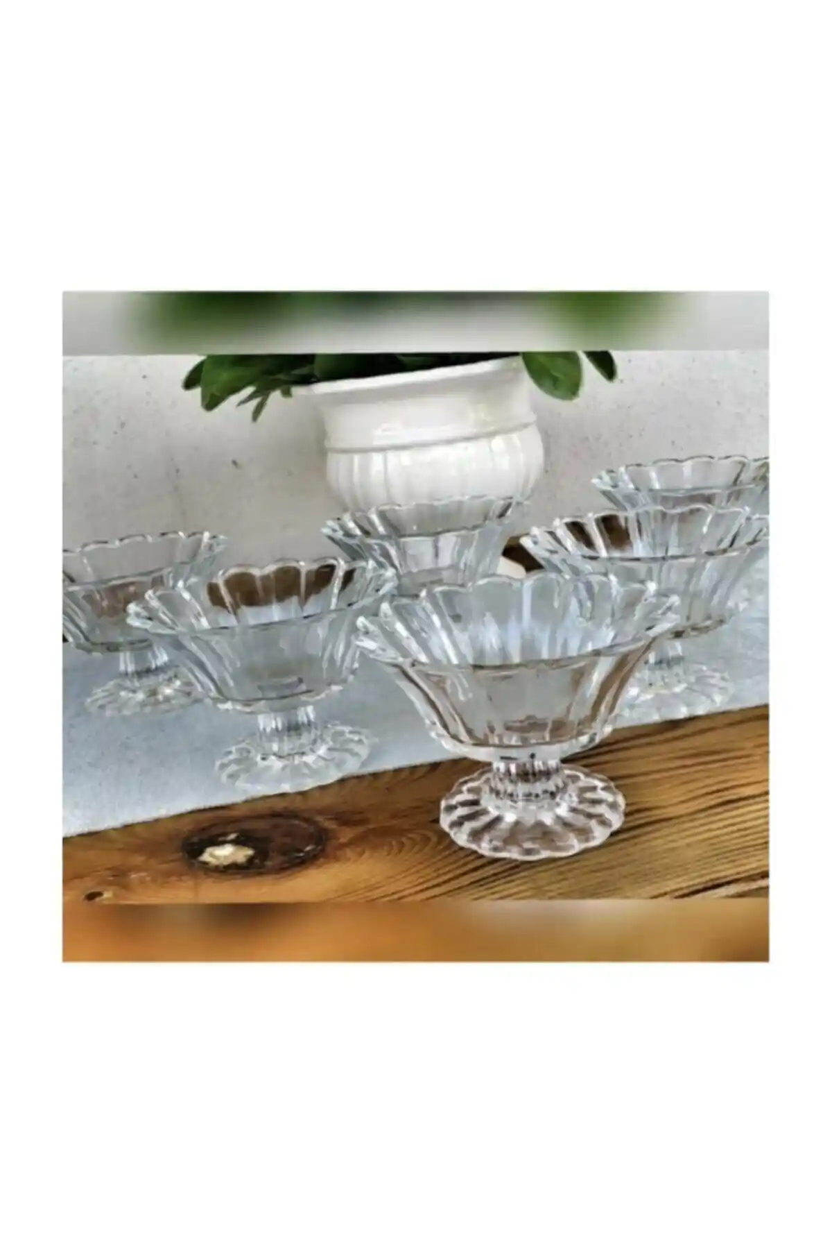 Rayan 6'lı Ayaklı Kase Reçellik: Şık ve Pratik Mutfak Dekorasyonu İçin Ideal