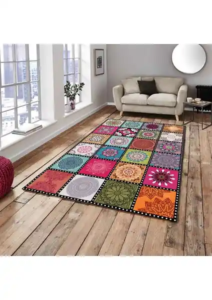 RD Ekoavm İdeal Kadife Lastikli Halı Örtüsü: Şık ve Koruyucu Tasarım ile Ev Dekorasyonunu Tamamlar