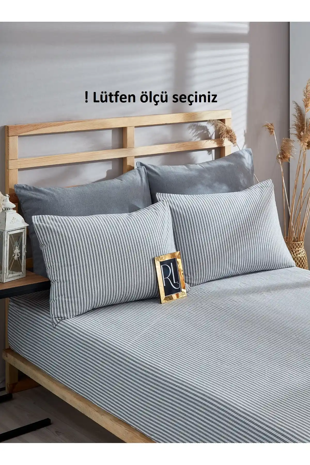 Ricco Lifes Zebra Lastikli Çarşaf ve Yastık Kılıfı: Modern ve Konforlu Yatak Odası Seti