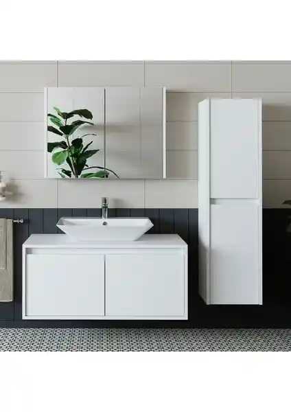 Roomart Banyo Dolabı Seti Modern ve Dayanıklı Tasarımıyla Dekorasyonunuza Şıklık Katıyor