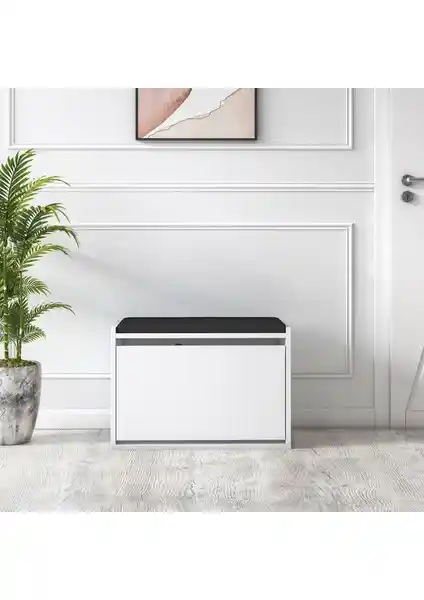 Ruum Store Tona Oturaklı Ayakkabılık Modern Tasarım ve Pratik Kullanım Özellikleri