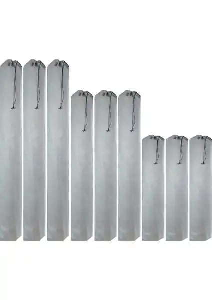 Sarar 9 Adet Kumaş Halı Hurcu Seti ile Halı Saklama ve Taşıma Kolaylığı