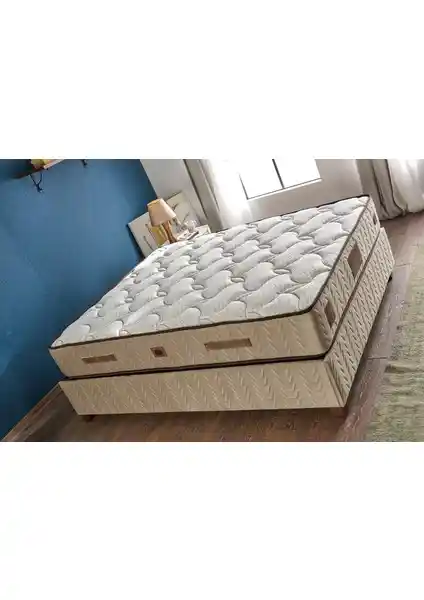 Serabed Cashmere Yaylı Özel Örme Kumaşlı Yatak: Konfor ve Dayanıklılık Bir Arada