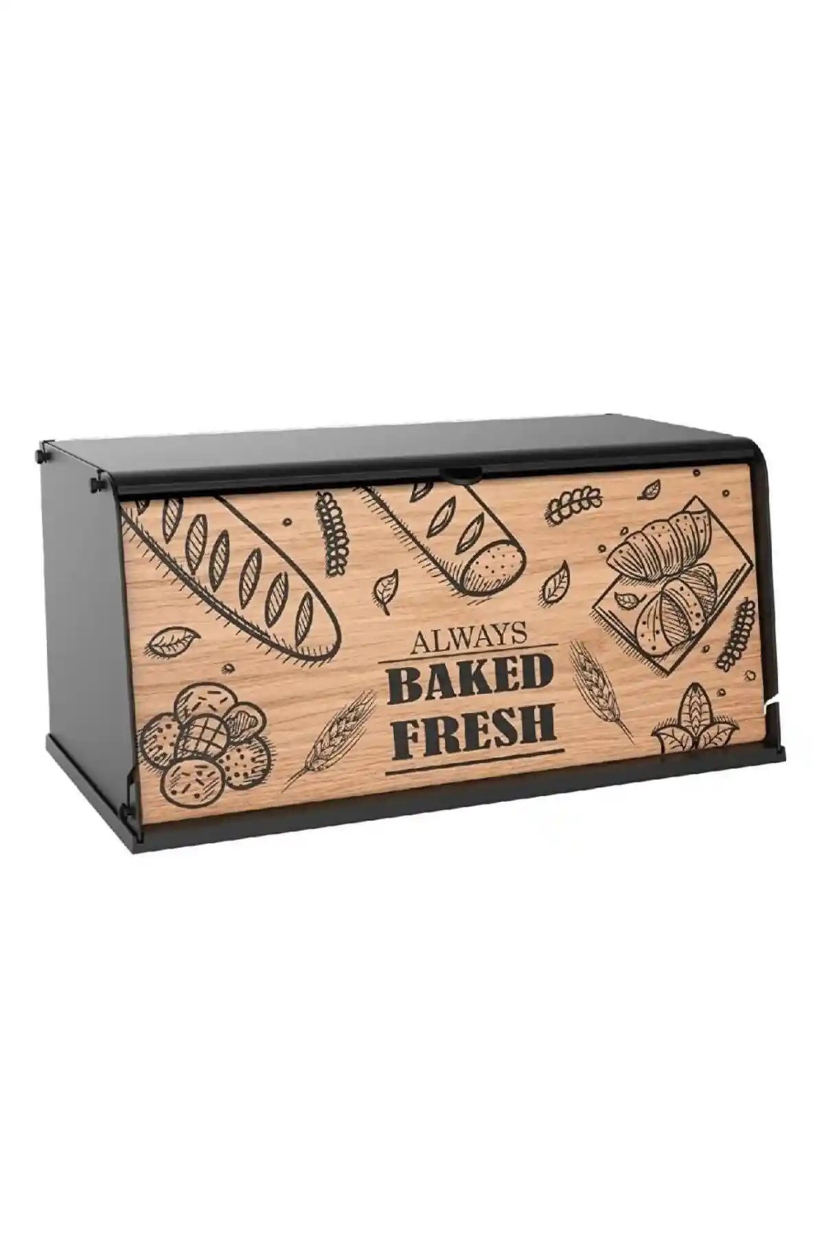 Sinbo Ahşap Kapaklı Katlanabilir Ekmek Dolabı: Estetik ve Fonksiyonel Mutfak Çözümü