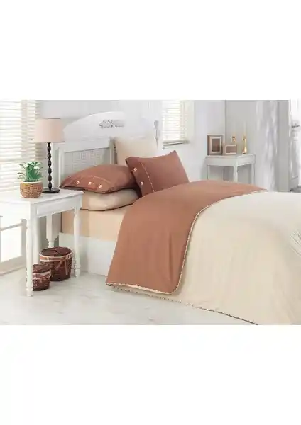 Snow Premium Natura Tek Kişilik Nevresim Takımı Şık ve Konforlu Tasarımıyla Modern Yatak Odaları İçin