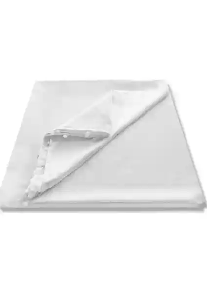 Taç Saten Güneşlik Beyaz 250x260 cm Modern ve Dayanıklı Perde Seçeneği